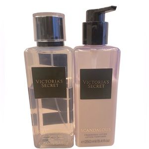 Victoria Secret Scandalous Fragrance Mist and Lotion